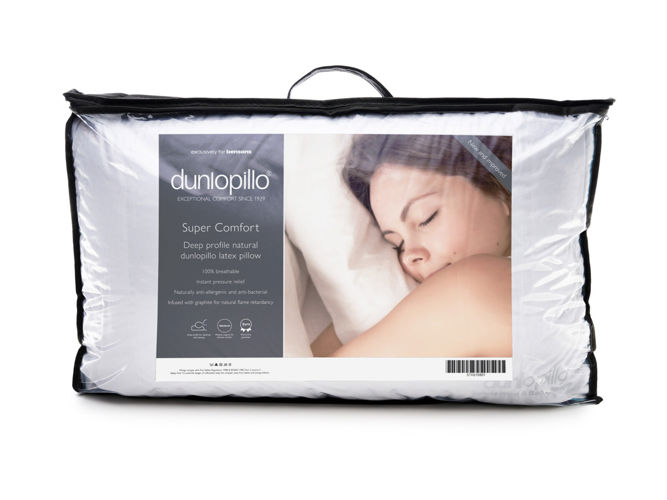 Dunlopillo Natural Superior Comfort Deep Latex Pillow