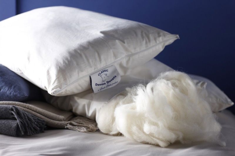 Devon Duvets 2 Fold Wool Pillow
