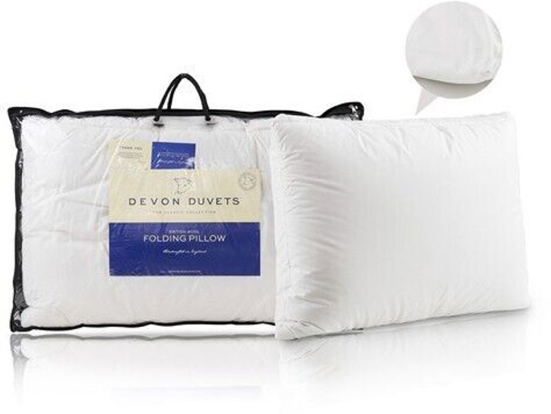 Devon Duvets 4 Fold Wool Pillow