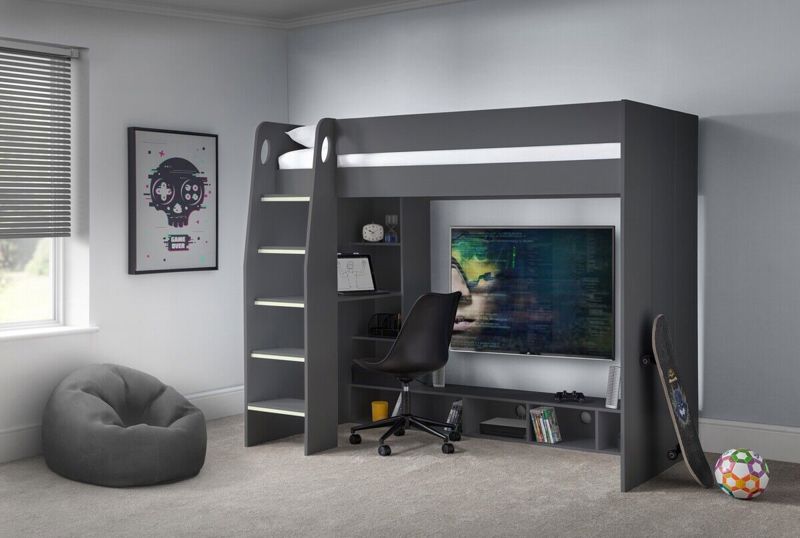 Nebula Gaming Bed - Anthracite